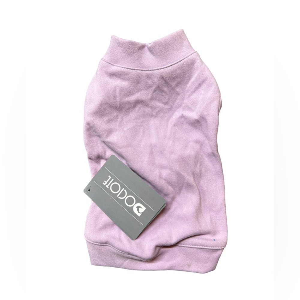 DOCIOTE lavender small dog sweater NWT